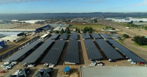 Ford SA’s assembly plant is now generating 35% of its electricity needs onsite from a newly commissioned 13.5 MW solar carport system.