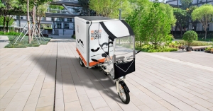With the help of a new solar module, the efficiency in the daily operation of heavy duty cargo bikes can be vastly improved.