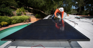 The Bay Area city is partnering with BlocPower to install thousands of heat pumps, solar panels and batteries by 2030.