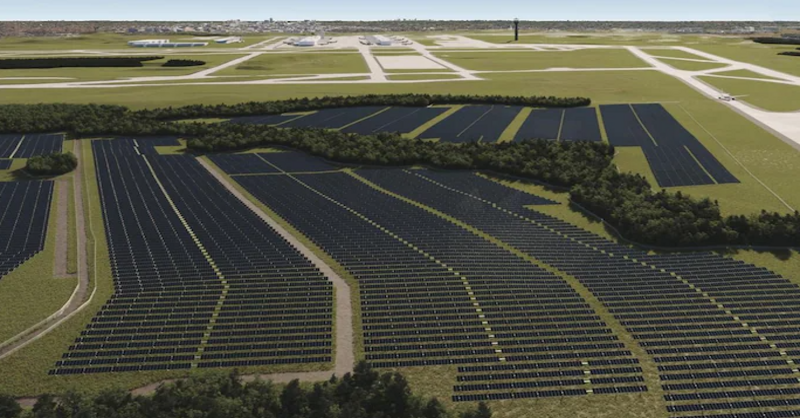 Dulles solar farm would be built on more than 835 acres on land that would power the larger Northern Virginia electrical grid.