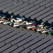 Solar panels and parking lots can be a good combination as it provides cheaper, cleaner solar energy, and a more pleasant parking experience.