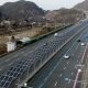 A 5.5-miles-long solar panel bike path sitting in the middle of an eight-lane highway connects Daejeon and Sejong city in South Korea.