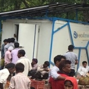 The Indian state government installed a 10-tonne solar-powered cold storage unit for farm produce in the nearby village of Khawzawl.