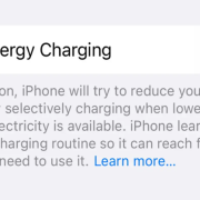 In the US, if you are on iOS 16, you can now set your phone to charge on clean, green energy as much as possible.