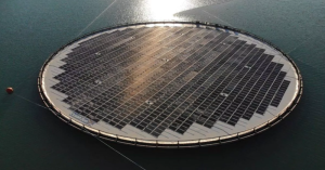 New research is being conducted to develop methods for keeping solar panels operative in the high seas.