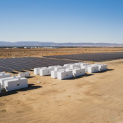 B2U Storage Solutions Inc has 25MWh of storage capacity made up of 1,300 former EV batteries tied to a solar energy facility in Lancaster, CA.
