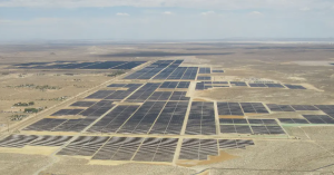 The new 464 MW solar array is the largest ground mounted solar array project constructed on any Air Force installation.