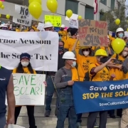 Rooftop solar advocates opposed to the CPUC's recent decision are petitioning for a chance to be heard again.