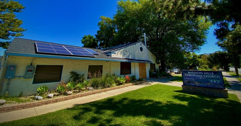 Mission Hills followed the Disciples of Christ Church's decision to reduce its carbon pollution and become carbon neutral by 2030.