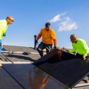 The attachment rates of storage systems to distributed solar in CA are projected to increase from around 11% today to over 80% by 2027