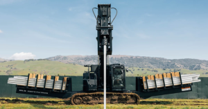 San Francisco-based Built Robotics launched the "RPD 35," a robot based on an excavator. It can carry heavy solar piles used to support solar panels and install them on a solar farm.