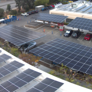 MYNT Systems installed a 623 kW solar system at the research center, which is expected to offset 78% of its energy use and provide a 10% electricity discount to its four tenants.