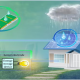 Researchers have come up with a new way to generate electricity with solar panel technology by harvesting the energy produced by raindrops.