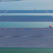 Vast arrays of floating solar panels near the equator could provide unlimited clean energy to countries in Southeast Asia and West Africa, according to new research.