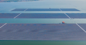 Vast arrays of floating solar panels near the equator could provide unlimited clean energy to countries in Southeast Asia and West Africa, according to new research.