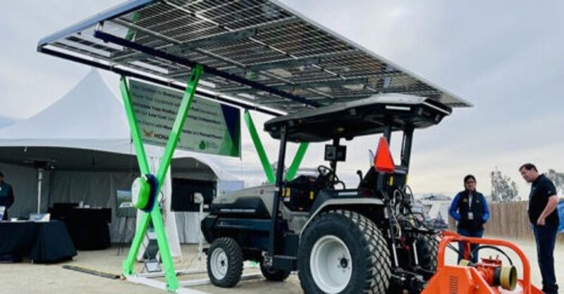 Paired Power has partnered with Monarch Tractor to deliver a clean and efficient charging solution for Kaerskov Vineyard.