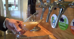 A Surrey brewery has set up a subsidiary which produces beer using nothing but solar power.