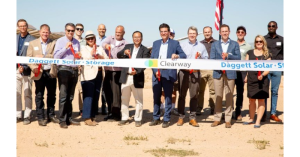 The Daggett Solar + Storage project in San Bernardino County features 482MW of solar power generation capacity with 280MW of energy storage.