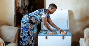 Amped Innovation developed a solar-powered fridge to be deployed in rural Africa, where millions of people have limited electricity.