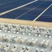 The project generates 875 MWDC of solar energy and has 3,287 MWh of energy storage with a total interconnection capacity of 1,300 MW.