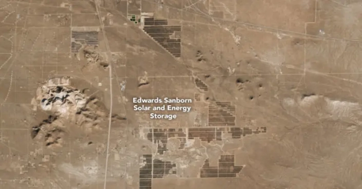 The Edwards Sanborn Solar & Energy Storage project incorporates the highest capacity solar farm in the US with the largest battery storage system in the world.