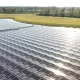 The floating hub, which covers nearly four acres, harnesses the rich and abundant sunshine in Florida to generate clean, renewable energy.