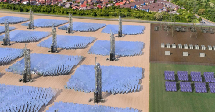 247Solar’s innovative concentrated solar power system stores sunshine for continuous clean energy, day & night.