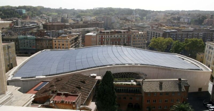ptp-062824-2 The Vatican has been seeking to drastically reduce its environmental impact by adopting more renewable energy sources
