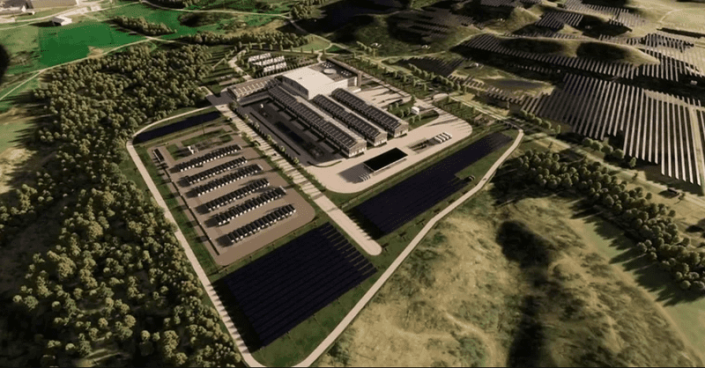 ptp-071024-6 Timet’s facility in WV will use solar and batteries to make titanium products used in everything from airplanes to pacemakers.
