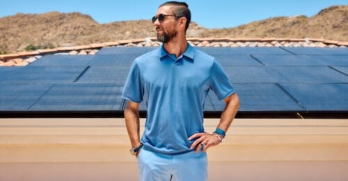 ptp-071524-7 Olympic Champion and Team Panasonic Brand Ambassador Michael Phelps embraces solar at home with Panasonic EVERVOLT Total Home System.