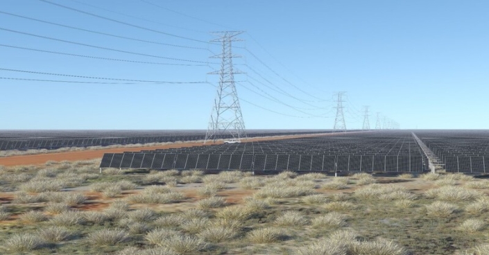ptp-071924-4 The 12,000-hectare solar installation is expected to generate 17-20 GW (at peak times) and a minimum of 10 GW from its expanse of PV arrays.
