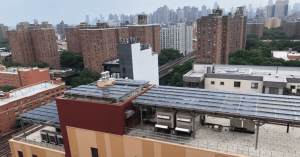 Green roofs, solar chimneys, passive housing can cool homes & reduce energy use as the US faces rising temperatures and energy demands.